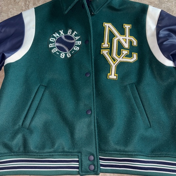 H&M Green Bronx Bears Kids Jacket - Picture 1 of 2